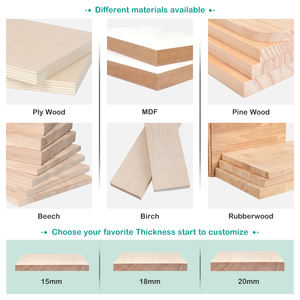 Legno naturale Non tossico Multi-funzionale recinzione di sicurezza per bambini Montessori pieghevole box per bambini - Product Image 4