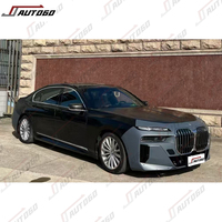 Kit de carrosserie de conversion pour BMW Série 7 G12 LCI 2016-2022, mise à niveau vers le modèle 2024 G70 M760, ensemble de pare-chocs et feux
