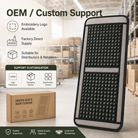 Fournisseur direct d'usine OEM : Masseur portable personnalisé, confortable et chauffant, à double tension, en Germanite, Jade et Tourmaline