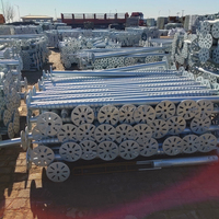 Système de montage de Pile de vis solaire poteau de terre réglable vis d'ancrage vis en acier poteau d'ancrage vis de terre ancre