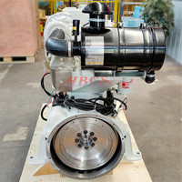 China modificado 6BT 5.9L 300hp 3000RPM Kit de conversión de motor marino con caja de cambios para barco de arrastre de potencia