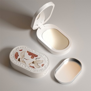 Custom Shape and Logo Solid Perfume Case With Inner Tray Solid Perfume Container Cosmetic Metal Box - Product Image 4