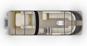 Allhouse 23FT Luxury Aluminium Hybrid Pontoon Boat Hydrofoil Technology 7m High-Speed Performance Reduced Drag Outboard Engine - Product Image 2