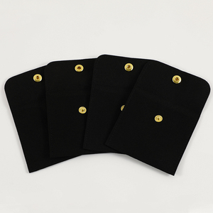 PUPPYSWE 8*8cm Microfiber Jewelry Bag No logo High Quality Velvet Pouch Bag Jewelry Packaging Pouch - Product Image 4