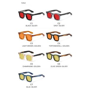 Lunettes de soleil anti-lumière bleue à monture complète œil de chat avec verres orange et rouge Protection UV Unisexe Lunettes pour adultes pour cadeau - Product Image 4