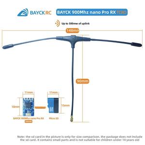 Receptor BAYCK 915M NANO PRO RX ExpressLRS Ultra Pequeño de Largo Alcance de 915MHz para Drones de Carreras FPV y Cuadricópteros RC - Product Image 4
