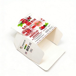 Caja de Cartón Biodegradable Ecológica de Diseño de Alta Gama para Empaque de Té, Caja de Cartón Plegable, Transporte de Bajo Costo - Product Image 3