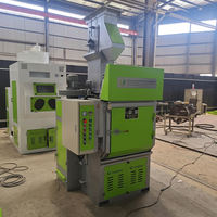 Machine de sablage à bande en caoutchouc certifiée CE, équipement de sablage, sablageuse à chenilles, prix