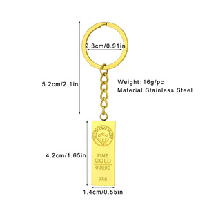 <span class=keywords><strong>Mgold</strong></span> เราไว้วางใจพวงกุญแจห้อยทองสไตล์ฮิปฮอปยอดนิยมของออสเตรเลียพวงกุญแจสแตนเลส - Product Image 6