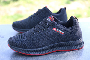 Nouvelles chaussures pour hommes - Chaussures tendance d'été avec surface en mesh respirant. Chaussures de sport décontractées pour hommes. Chaussures de course et de marche - Product Image 6