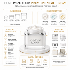 Crème Réparatrice Nuit pour <span class=keywords><strong>Peau</strong></span> Ménopausée – Améliore l'Élasticité Cutanée au Réveil – Alpha Arbutine & Glutathion pour un Teint Équilibré - Product Image 6