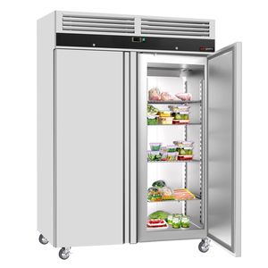 ตู้แช่อาหารสแตนเลส GGM รุ่น ECO - GN 2/1 - ความจุ 1400 ลิตร - แบบ 2 ประตู - Product Image 5
