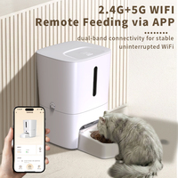 Distributore Automatico di Cibo per Gatti di Alta Qualità da 6L con Controllo APP Tuya, WIFI, Timer e Telecamera HD