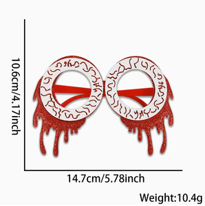 Gafas de Halloween Divertidas con Diseño de <span class=keywords><strong>Fantasma</strong></span>, Calabaza y Murciélago para Niños, Ideales para Parques de Diversiones, Centros Comerciales y Noches de Halloween, Monturas de Gafas para Fotos - Product Image 2