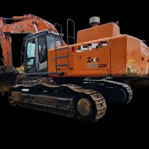 Excavatrice sur chenilles hydraulique d'occasion HITACHI Zx520, excavatrice d'occasion de 50 tonnes pour l'exploitation minière et les travaux de génie civil - Product Image 1