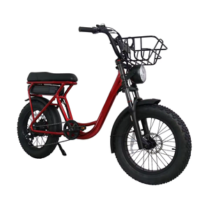 Bicicleta Eléctrica Híbrida de Acero de 20 Pulgadas con Batería de Litio de 500W 48V 13Ah, Motor de 6 Velocidades en la Rueda Trasera, Frenos de Disco, Pantalla LCD Electrónica, Modelo JYOP-550S - Product Image 3