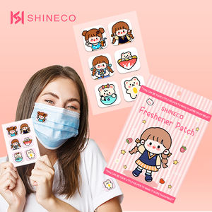 スモークステッカーアロマ植物の顔フレグランスチョコレートの香りのステッカーパッチピュアパッチさわやかなエッセンシャルオイルの香りのスティック - Product Image 1