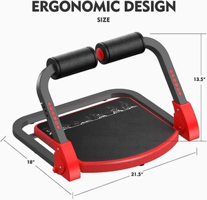 Dạ dày Workout bụng Crunch máy với điều chỉnh sức đề kháng và tự động phục hồi ngồi lên máy với 330 lbs trọng lượng - Product Image 2