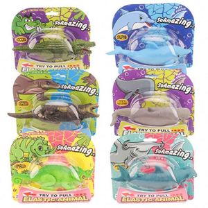 2024 <b>Kids</b> Adults Squeeze Sensory Dinosaur <b>Ring</b> Cute Mini Kawaii TPR Soft Mochi Toys PU Silicone Anti-Stress Pinch Toys Mini - Product Image 3