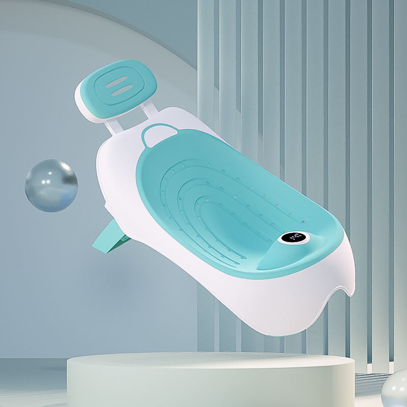 Blue with headrest and thermometer