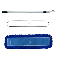 Remplacement de recharge de tampon de vadrouille à poussière en microfibre réutilisable de haute qualité pour le nettoyage des sols NO.9622