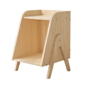 Nordic Wooden Nightstand With Storage <b>Shelf</b> For Bedroom <b>Bedside</b> Use - Product Image 5
