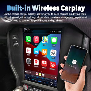 NaviRider Android 13 pantalla navegación GPS para Ford Mustang 2015 2016 2020 Radio Estéreo reproductor de vídeo Multimedia 256GB almacenamiento - Product Image 6