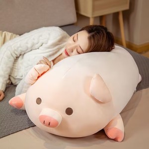 Peluche de cerdo B-BO de 40cm, 50cm, 60cm, 80cm, almohada suave para niños, regalo de fiesta, unisex - Product Image 4