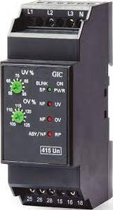 รีเลย์แหล่งจ่ายไฟ AC รุ่น GIC SM 301 ซีรีส์ MC21B5 พร้อมขา 1P/3P แบบ 2NC  240V 5A สำหรับตรวจสอบแรงดันไฟฟ้า - Product Image 3