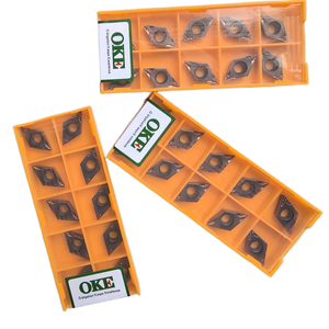Cho thương hiệu ban đầu DCMT11T304-OTM Carbide chèn vuông bên ngoài chuyển công cụ 100% ISO phân loại chèn - Product Image 1