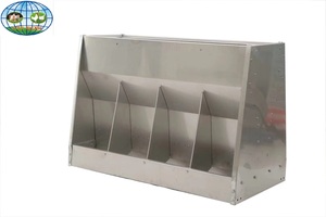 Thức ăn cho lợn hai mặt bằng thép không gỉ mới & máng tùy chỉnh với bảo hành 1 năm-bán hàng trực tiếp tại nhà máy - Product Image 2