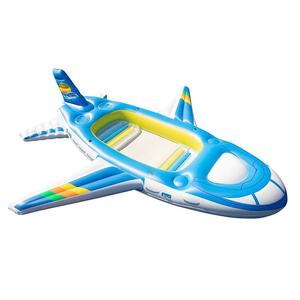 Île flottante d'avion <span class=keywords><strong>gonflable</strong></span> personnalisé de 18 pieds pour <span class=keywords><strong>6</strong></span> <span class=keywords><strong>personnes</strong></span> avec refroidisseurs intégrés - Product Image 1