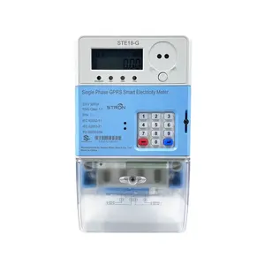 1 Fase Vooruitbetaling Elektriciteitsmeter Met Gprs Module