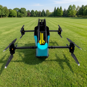 New Single Seat Manned EVTOL Aircraft | Carbon Fiber Lightweight Remote Control Battery-Powered VTOL 1080P <b>Camera</b> 2026 Model - Product Image 1