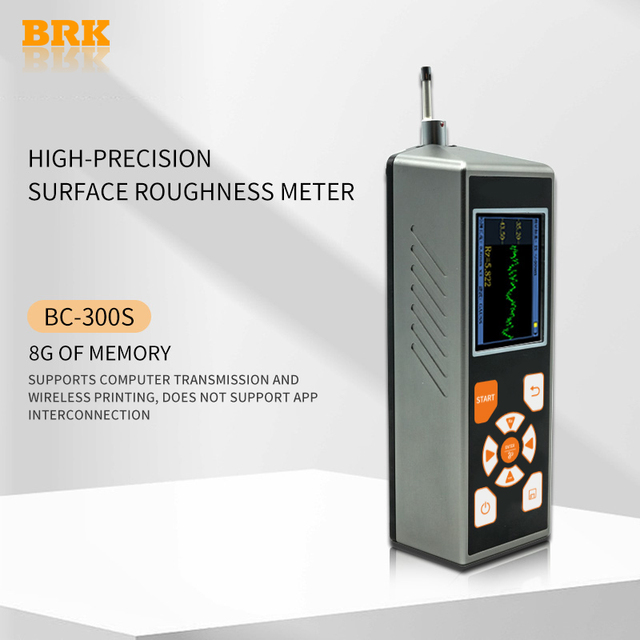 Compact Surface Roughness Meter With Automatic Calibration Function and 320μm Measurement Range for Field Use 300S