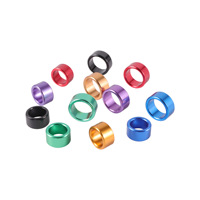 Bagues de pattes pour volailles, pigeons et oiseaux en aluminium de haute qualité, personnalisables, 4 mm, 5 mm, 6 mm, 7 mm, 8 mm