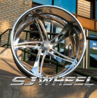Jantes forgées SJ 6061-T6 en 2 parties, à déport profond, de 18 à 26 pouces, 5x120, pour Cadillac Deville, Chevy Chevelle