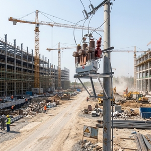 Reconectador Automático Exterior Personalizado de 12kV 630A, Montado en Poste, Trifásico, para Conexión a Estaciones de Energía Eólica Renovable - Product Image 2