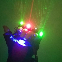 Gants à main Led Laser puissants 5 faisceaux Multi ligne fête DJ Laser gant Multi ligne Disco danse LED gants