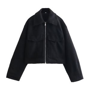 2025 otoño estilo europeo y americano INS nuevo elegante para <span class=keywords><strong>Amazon</strong></span> Chaqueta corta informal para <span class=keywords><strong>mujer</strong></span> 3046273 - Product Image 4