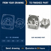 Service d'usinage CNC pour pièces en aluminium anodisé et impression 3D de métal, production en petites séries