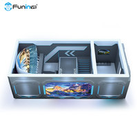 Équipement de parc d'attractions intérieur Funinvr pour enfants, cinéma 9D à Dubaï, installation de simulateur de cinéma 9D d'occasion à vendre
