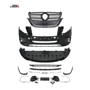 2025 मर्सडीज विटो w447 एक्सटीरियर अपग्रेड बॉडी किट लक्जरी फ्रंट बम्पर ग्रिल पार्ट्स 2016-ऑन एम बेंज बनाम w447 मॉडल रूपांतरण के लिए - Product Image 2