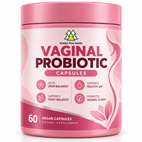 Capsules probiotiques vaginales à la canneberge pour femmes, favorisent la santé digestive, extrait de probiotiques de haute pureté, compléments alimentaires à base de plantes