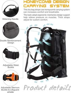 Échantillon gratuit : Sac de natation en filet - Sac de piscine en filet avec compartiments humides et secs pour la natation, la plage, le camping et plus encore - Product Image 6