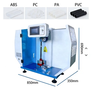 Digitale Kunststoff-<span class=keywords><strong>Izod</strong></span>-Schlagprüfmaschine ISO 180 ASTM D256 5.5J Pendelschlagprüfmaschine für PVC - Product Image 3