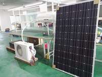 Climatiseur solaire mural de type inverter 12000 BTU, chauffage et refroidissement, alimenté par l'énergie solaire, unités de climatisation solaires