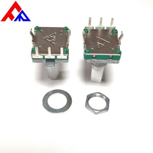 Encodeur rotatif incrémental Fanrui série ED16, 16 mm, 3 broches, axe métallique de 6 mm avec bague, sans interrupteur, options 12/18/24 impulsions - Product Image 5