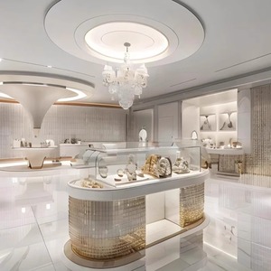 Customized Design <strong>Display</strong> Cabinet <strong>for</strong> Jewelry Stores LED Showcase Glass Island Shelve <strong>Counter</strong> <strong>for</strong> <strong>Jade</strong> Silver Jewelry <strong>for</strong> Mall - Product Image 1