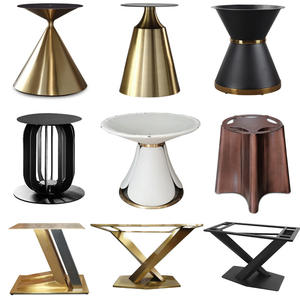 إطار كبير من الفولاذ المقاوم للصدأ بتصميم حديث مع قاعدة من أجل طاولات لوح القهوة - Product Image 5